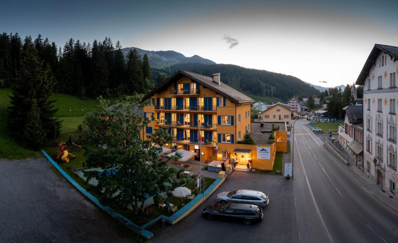 Grischalodge Das Hotel Mit Bergblick Seit 1929 - Schlicht, Preiswert Und Mit Einem Touch Nostalgie Parpan Kültér fotó