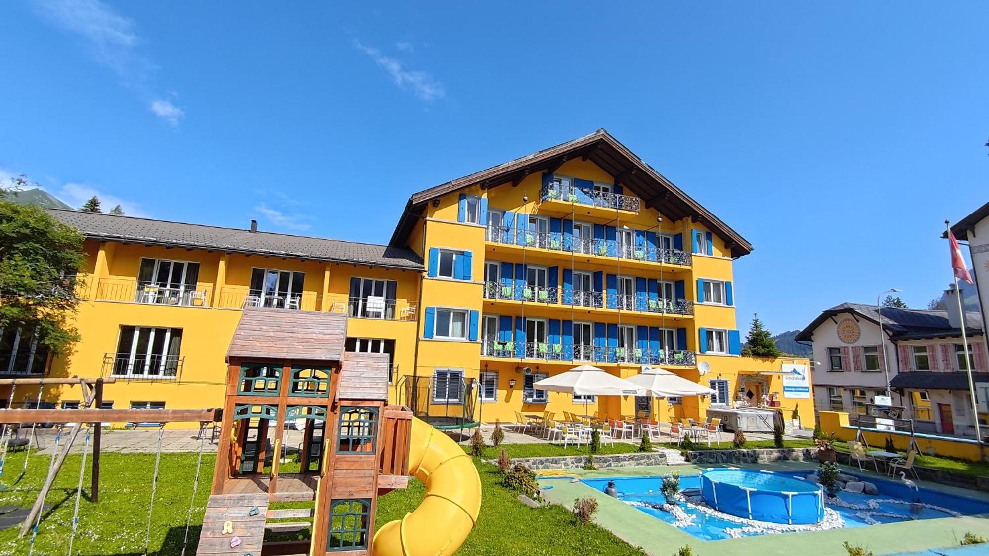 Grischalodge Das Hotel Mit Bergblick Seit 1929 - Schlicht, Preiswert Und Mit Einem Touch Nostalgie Parpan Kültér fotó